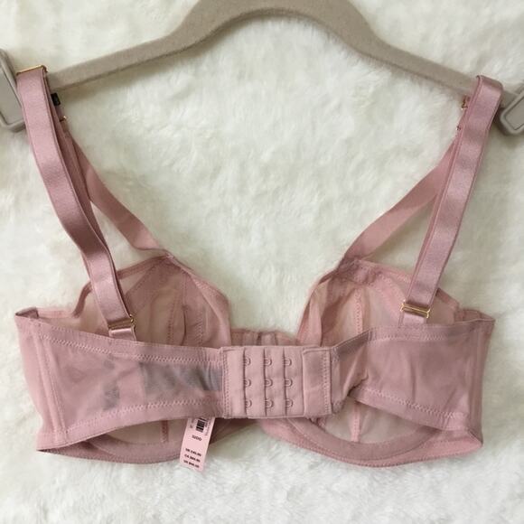 Victoria Secret Pink Unlined Mesh Balconette Bra - Picture 7 of 11